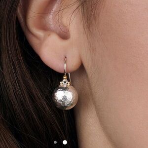 GURHAN Spell Sterling Silver with 24k Gold Single Drop Earrings